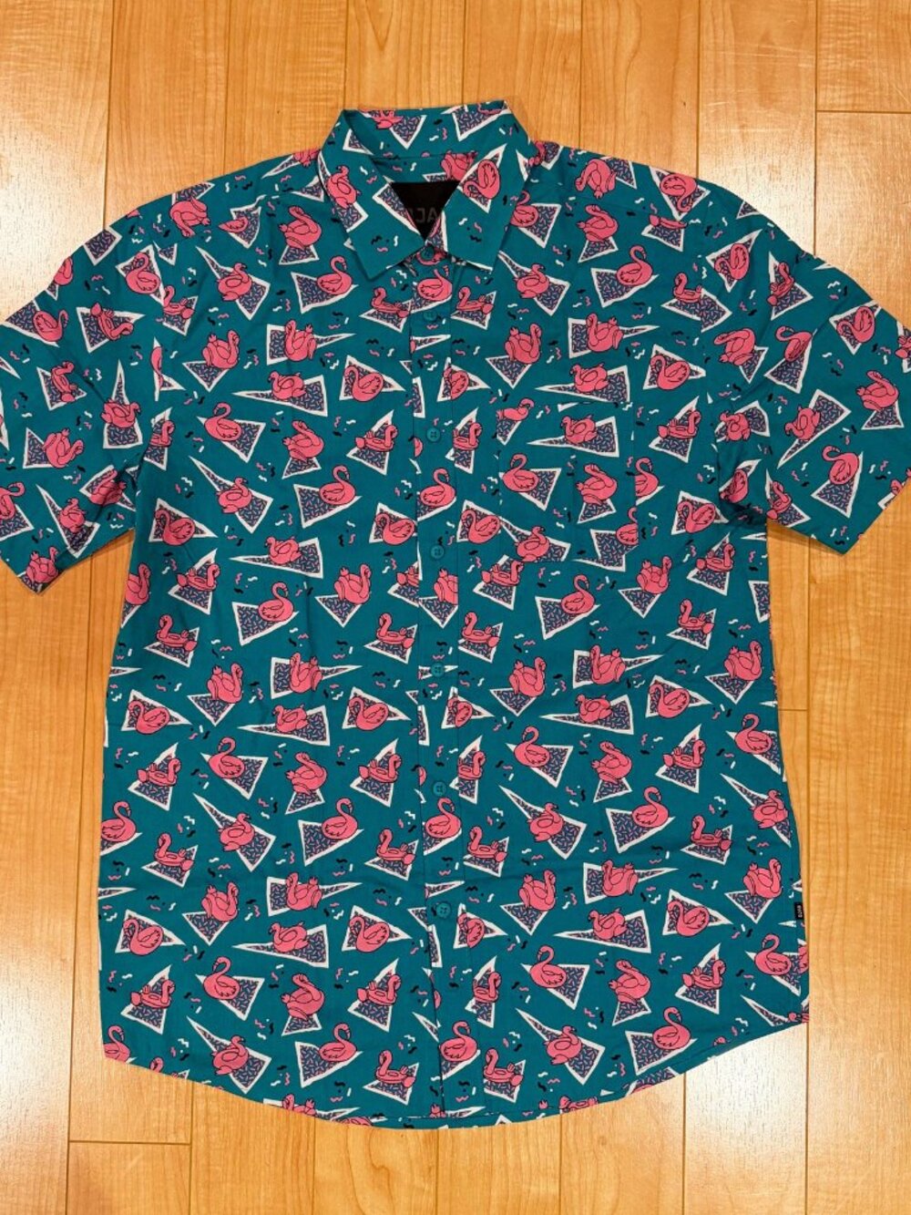 Simons - DJAB - Flamingo Button Down Shirt - M